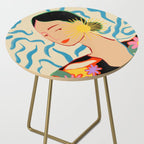 SMILING WOMAN AND SUNSHINE Side Table Gallery Image 2