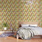 Bold Vintage Checks Pattern - Large XIX Wallpaper Gallery Image 3
