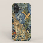 William Morris Forest Rabbit , Morris Floral iPhone Case Gallery Image 1