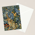William Morris Forest Rabbit , Morris Floral Stationery Card Gallery Image 2