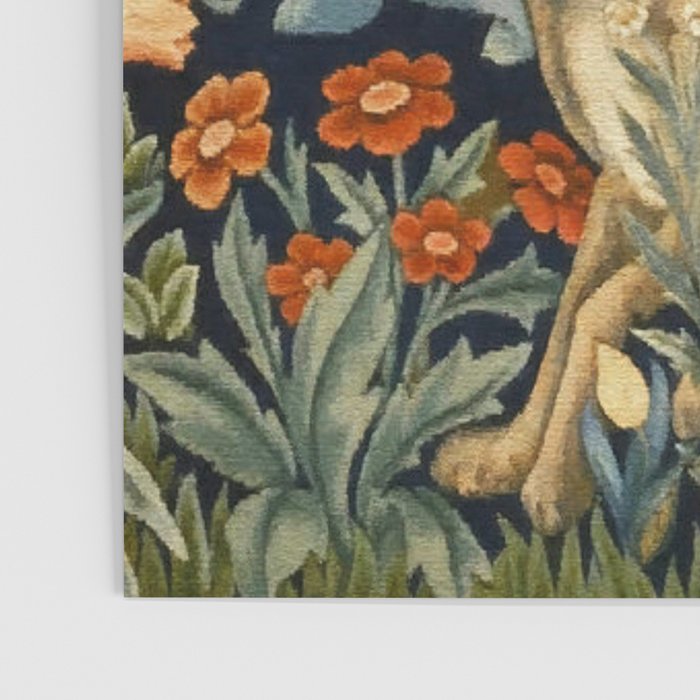 William Morris Forest Rabbit , Morris Floral Poster Gallery Image 3