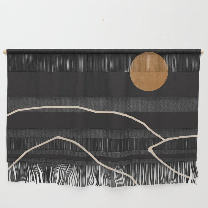 Minimal Abstract Art Landscape 38 Wall Hanging Gallery Image 1