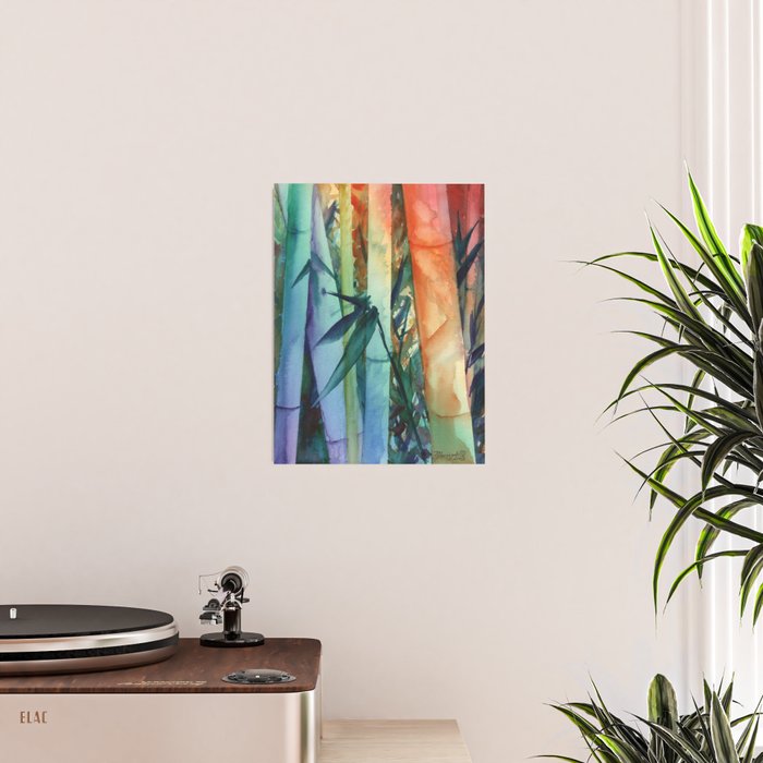 Kauai Rainbow Bamboo 2 Poster Gallery Image 2