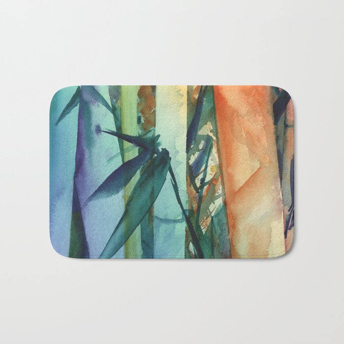Kauai Rainbow Bamboo 2 Bath Mat Gallery Image 1
