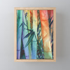 Kauai Rainbow Bamboo 2 Mini Art Print Gallery Image 1