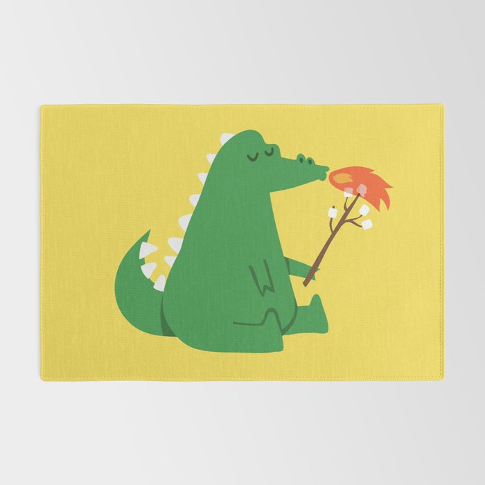 Dragon and Marshmallow Rug Gallery Image 2