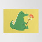 Dragon and Marshmallow Rug Gallery Image 2