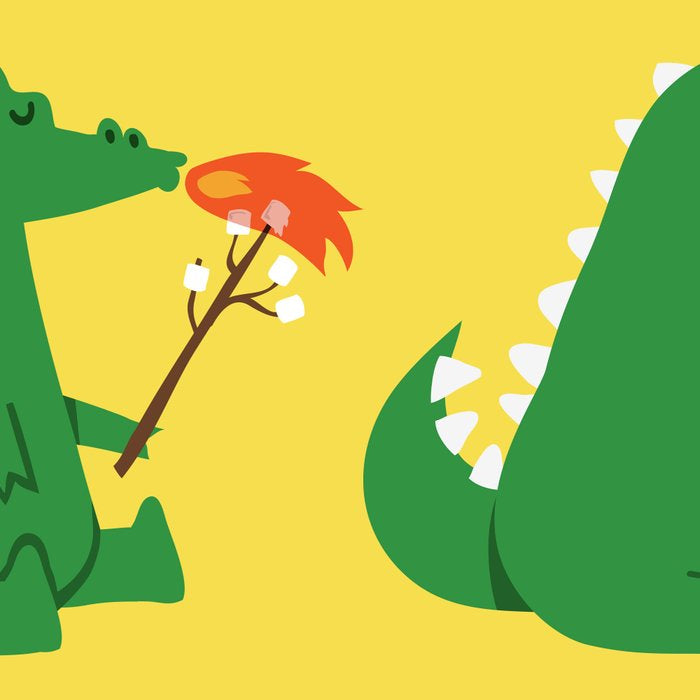 Dragon and Marshmallow Coffee Mug Gallery Image 2