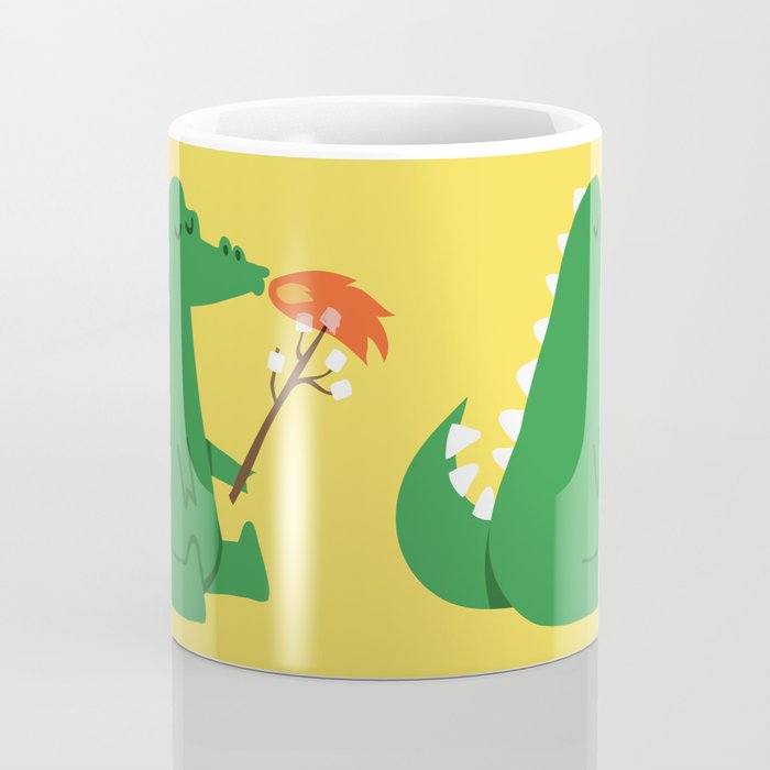 Dragon and Marshmallow Coffee Mug Gallery Image 4