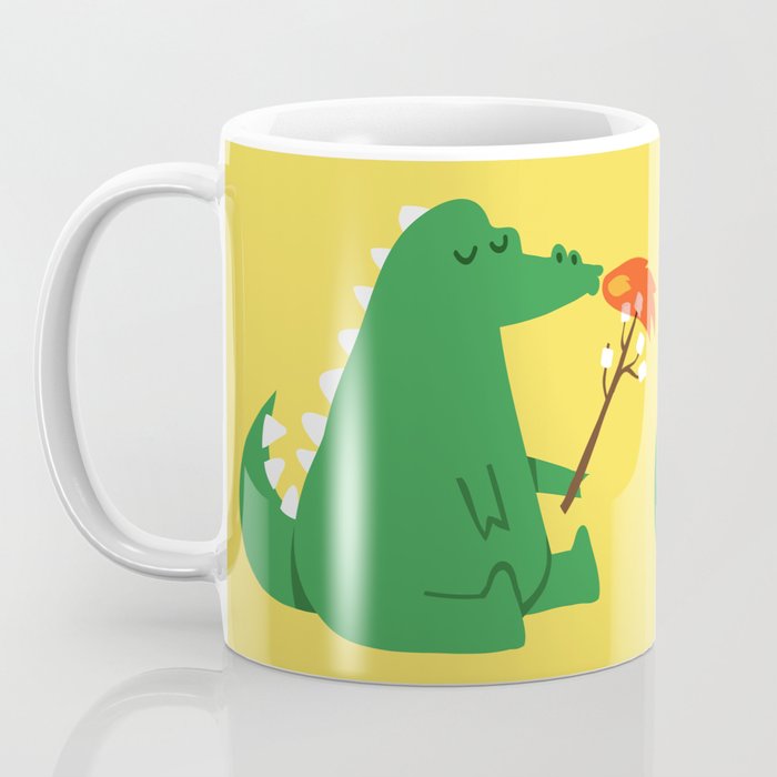 Dragon and Marshmallow Coffee Mug Gallery Image 3