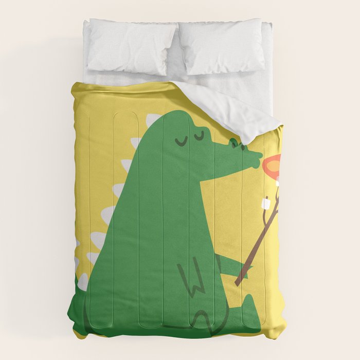 Dragon and Marshmallow Comforter Gallery Image 6