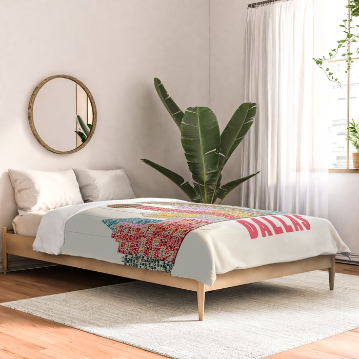 dallas skyline  Comforter Gallery Image 2