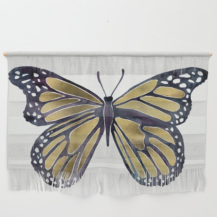 Gold Butterfly Wall Hanging Gallery Image 1