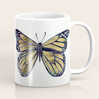 Gold Butterfly Coffee Mug Gallery Image 1