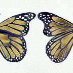 Gold Butterfly Coffee Mug Gallery Image 2