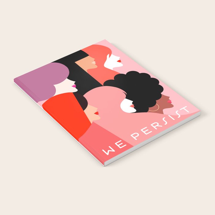 Girl Power we persist  #girlpower Notebook Gallery Image 1