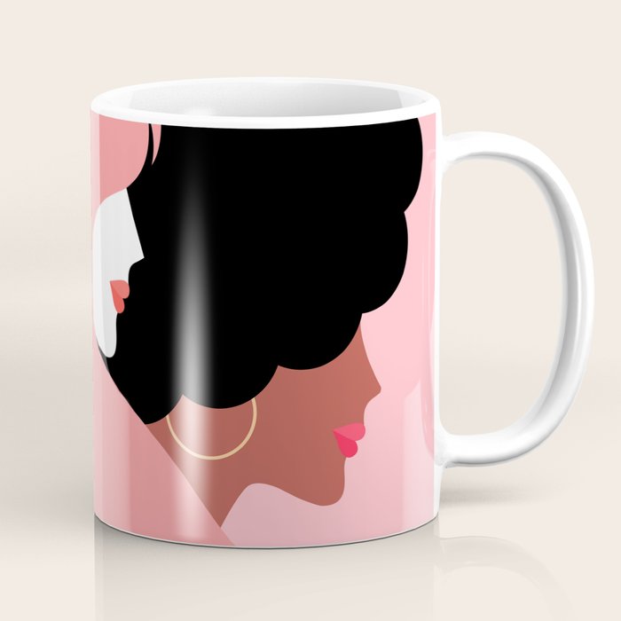 Girl Power we persist  #girlpower Coffee Mug Gallery Image 1