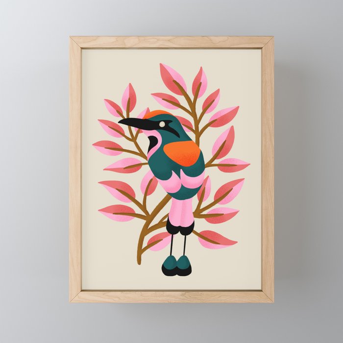Guardabarranco Bird Mini Art Print Gallery Image 1