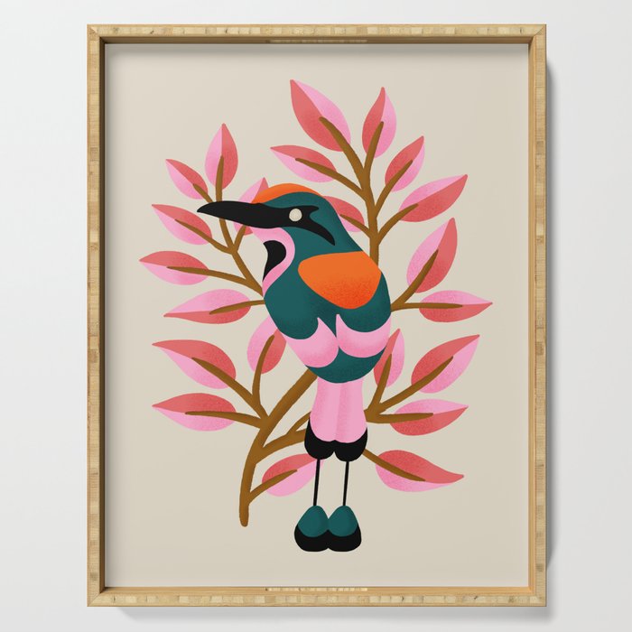 Guardabarranco Bird Serving Tray Gallery Image 1