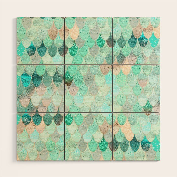 SUMMER MERMAID Wood Wall Art Gallery Image 1