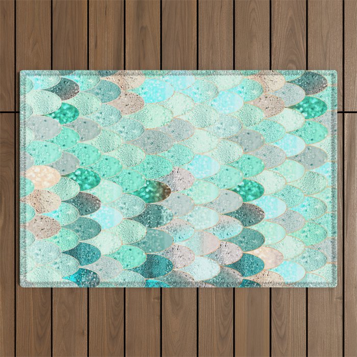 SUMMER MERMAID Outdoor Rug Gallery Image 1