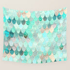 SUMMER MERMAID Wall Tapestry Gallery Image 4