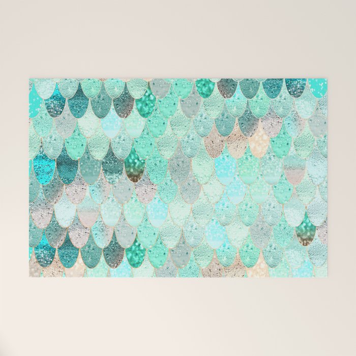SUMMER MERMAID Welcome Mat Gallery Image 1