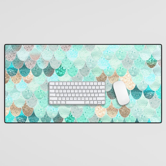 SUMMER MERMAID Desk Mat Gallery Image 1