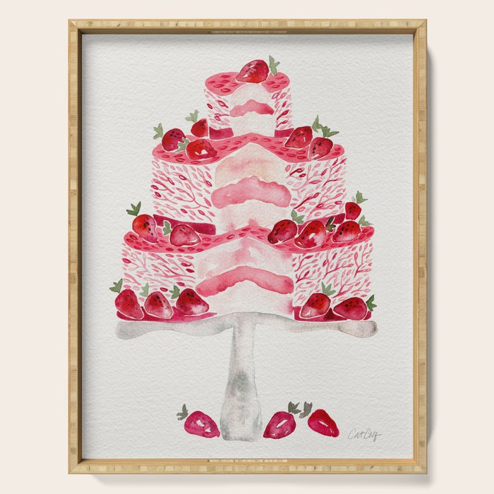 Strawberry Shortcake Serving Tray Gallery Image 1