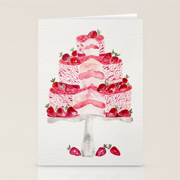 Strawberry Shortcake Stationery Card Gallery Image 1