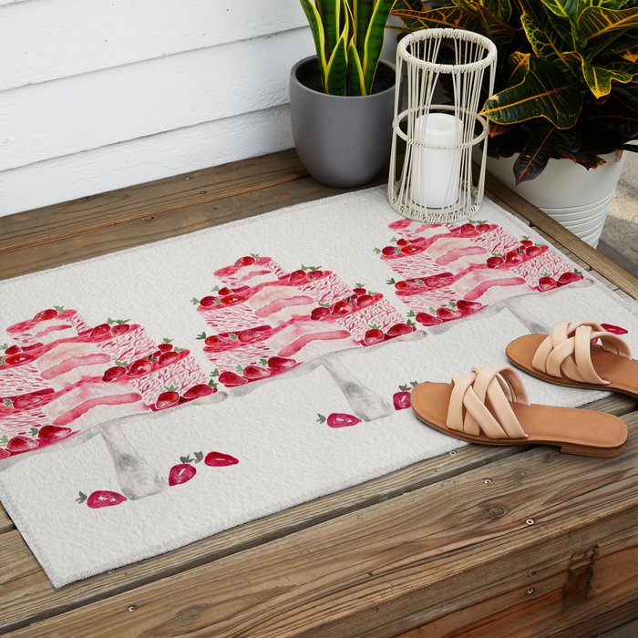 Strawberry Shortcake Outdoor Rug Gallery Image 2