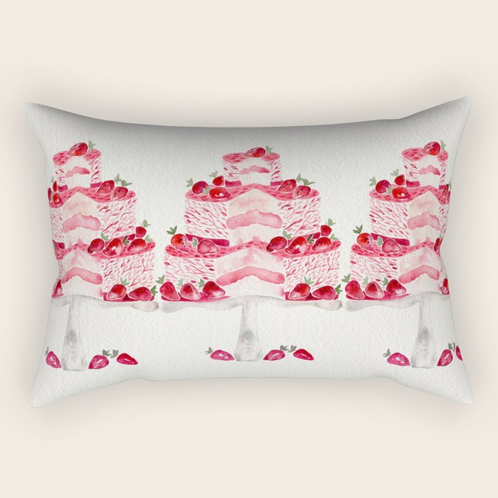 Strawberry Shortcake Rectangular Pillow Gallery Image 1
