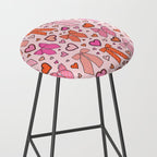 Valentine Bow Print Stool Gallery Image 2