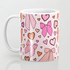 Valentine Bow Print Coffee Mug Gallery Image 3