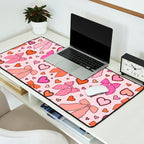 Valentine Bow Print Desk Mat Gallery Image 2