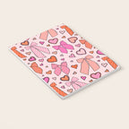 Valentine Bow Print Notebook Gallery Image 3