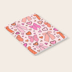 Valentine Bow Print Notebook Gallery Image 2