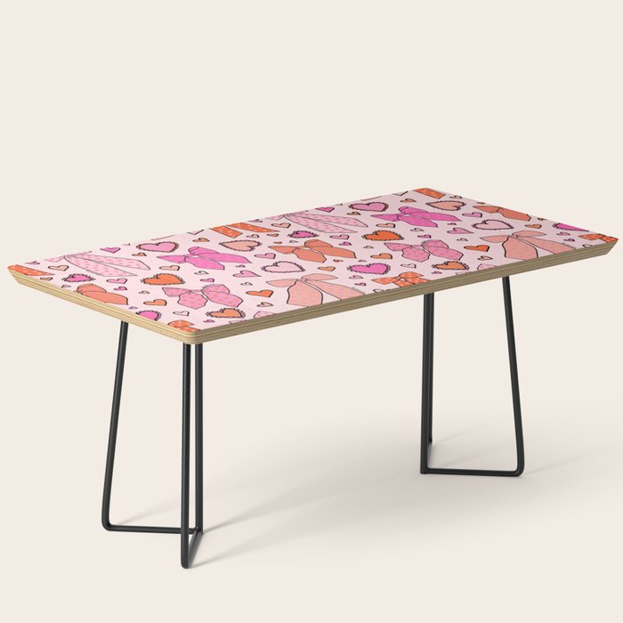 Valentine Bow Print Coffee Table Gallery Image 1