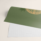 Hidden cat 51 private forest reading area rattan chair Wrapping Paper Gallery Image 2