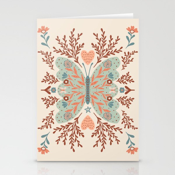 Freedom Butterfly 2 Stationery Card Gallery Image 1