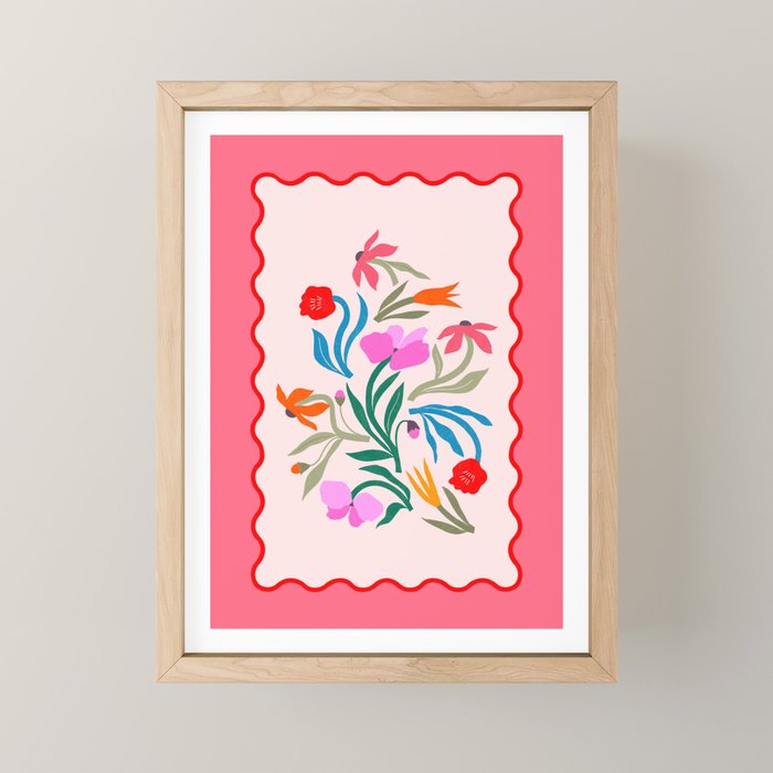 Wild Botanica - Harvest Bloom Floral Wall Art Mini Art Print Gallery Image 1
