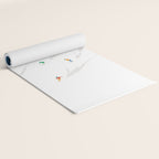 Snowy Mountain Skiers Yoga Mat Gallery Image 2