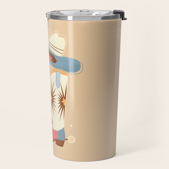 Yeehaw! Cowboy Boots Travel Mug Gallery Image 2