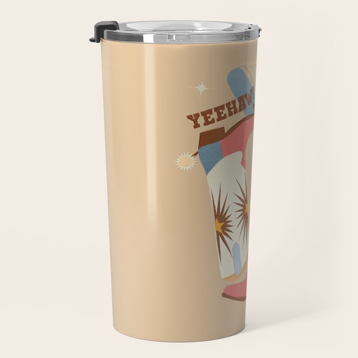 Yeehaw! Cowboy Boots Travel Mug Gallery Image 3