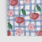 Watercolor Cherry Blossom Picnic Pattern Poster Gallery Image 3