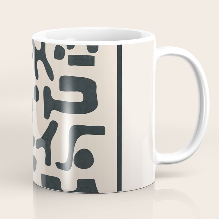 Organic Contemporary Modern Shapes 05 Coffee Mug Gallery Image 1