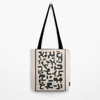 Organic Contemporary Modern Shapes 05 Tote Bag Gallery Image 2