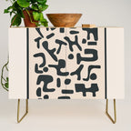 Organic Contemporary Modern Shapes 05 Credenza Gallery Image 1
