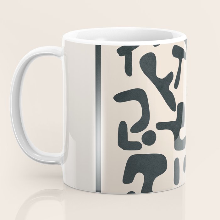 Organic Contemporary Modern Shapes 05 Coffee Mug Gallery Image 3