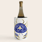 Crab - Navy & Gold Wine Chiller Gallery Image 3